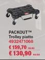 Milwaukee - Packout Trolley Piatto