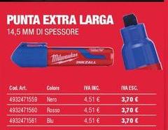 Milwaukee - Punta Extra Larga