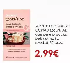 Conad - Strisce Depilatorie Essentiae