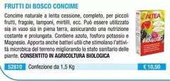 Altea - Frutti Di Bosco Concime