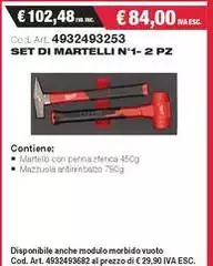 Set Di Martelli N'1-2 Pz