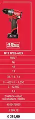 Milwaukee - M12 Fp02-402x