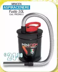 Aspiracenere Fusto 10l