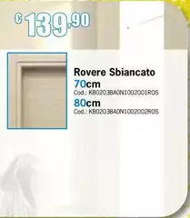 Rovere Sbiancato 70cm