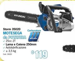 Hyundai - Storm 35020 Motesega Da Potatura