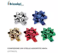 Brizzolari - Confezione 200 Stelle Assortite MM14 Brizzolari - Confezione 200 Stelle Assortite MM14