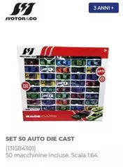Motor&Co - Set 50 Auto Die Cast