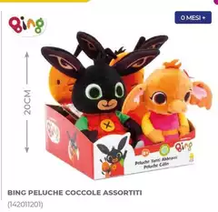 Bing - Peluche Coccole Assortiti Bing - Peluche Coccole Assortiti
