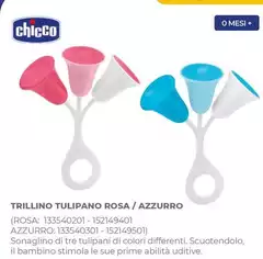 Chicco - Trillino Tulipano Rosa/Azzurro
