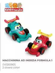 Baby Smile - Macchinina Ad Inerzia Formula 1