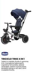 Chicco - Triciclo Trike 4 In 1