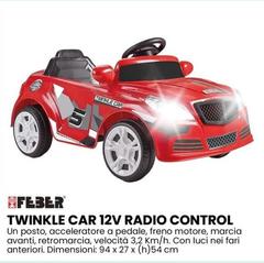 Feber - Twinkle Car 12v Radio Control