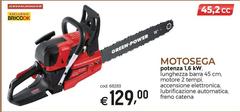 Motosega Potenza 1.6 Kw