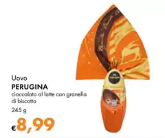 Perugina - Uovo Cioccolato Al Latte Con Granella Di Biscotto
