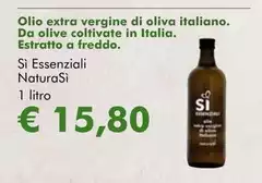 NaturaSì - Olio Extra Vergine Di  Italiano. Da Olive Coltiva In Italia