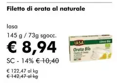 Iasa - Filetto Di Orata Al Naturale