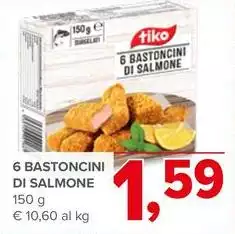 Tiko - 6 Bastoncini Di Salmone