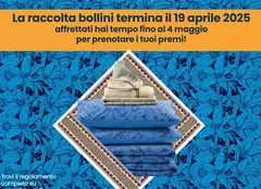 Tempo - La Raccolta Bollini Termina Il 19 Aprile 2025
