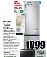 Frigorifero Combinato Ecoflex AI Rb38c6070zas9