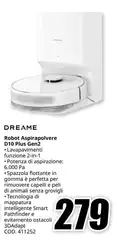 Dreame - Robot Aspirapolvere D10 Plus Gen2