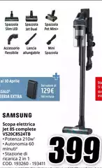 Dual - Scopa Elettrica Jet 85 Complete V3028S24TB