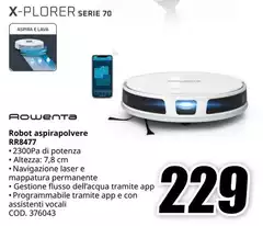 Rowenta - Robot Aspirapolvere RR8477