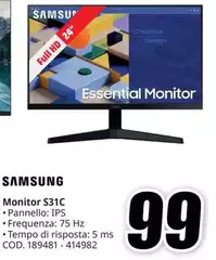 Samsung - Monitor S31C