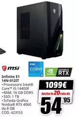 Msi - Infinite E11 14N-012T