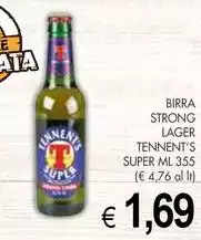 Tennent's - Birra Strong Lager