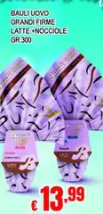 Bauli - Uovo Grandi Firme Latte + Nocciole