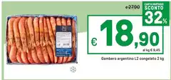 Fish Atelier - Gambero Argentino L2 Congelato