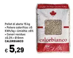 Calorbianco - Pellet Di Abete