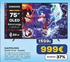 Samsung - Smart Tv 4K-75Q6OD