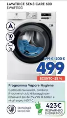 Lavatrice Sensicare EW6F11DG