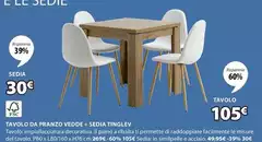 Tavolo Da Pranzo Vedde + Sedia Tinglev