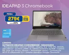 Lenovo - Notebook Ideapad 3 Chromebook 82N4004DIX