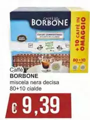 Caffe borbone - Miscela Nera Decisa