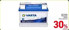 Varta - Batteria Per Auto