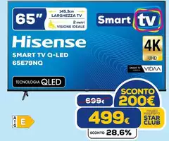 Hisense - Smart Tv Q-led 65E79NQ