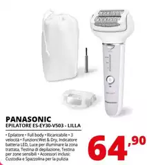 Panasonic - Epilatore ES-EY30-V503-Lilla
