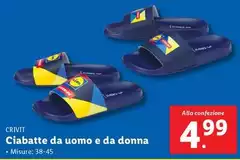 Crivit - Ciabatte Da Uomo E Da Donna