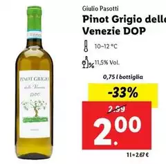 Giulio Pasotti - Pinot Grigio Delle Venezie DOP