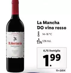 La Mancha DO Vino Rosso