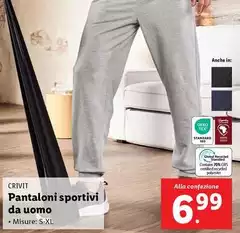 Crivit - Pantaloni Sportivi Da Uomo 