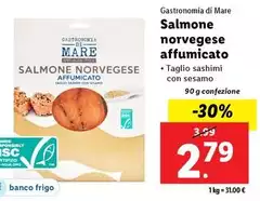Gastronomia Di Mare - Salmone Norvegese Affumicato