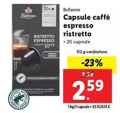 Bellarom - Capsule Caffè Espresso Ristretto