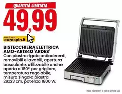 Ardes - Bistecchiera Elettrica AMO-AR1S40