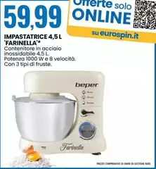 Impastatrice 4.5L ''Farinella''