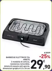 Ariete - Barbecue Elettrico 724