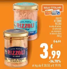Oliva - Filetti Di Tonno
